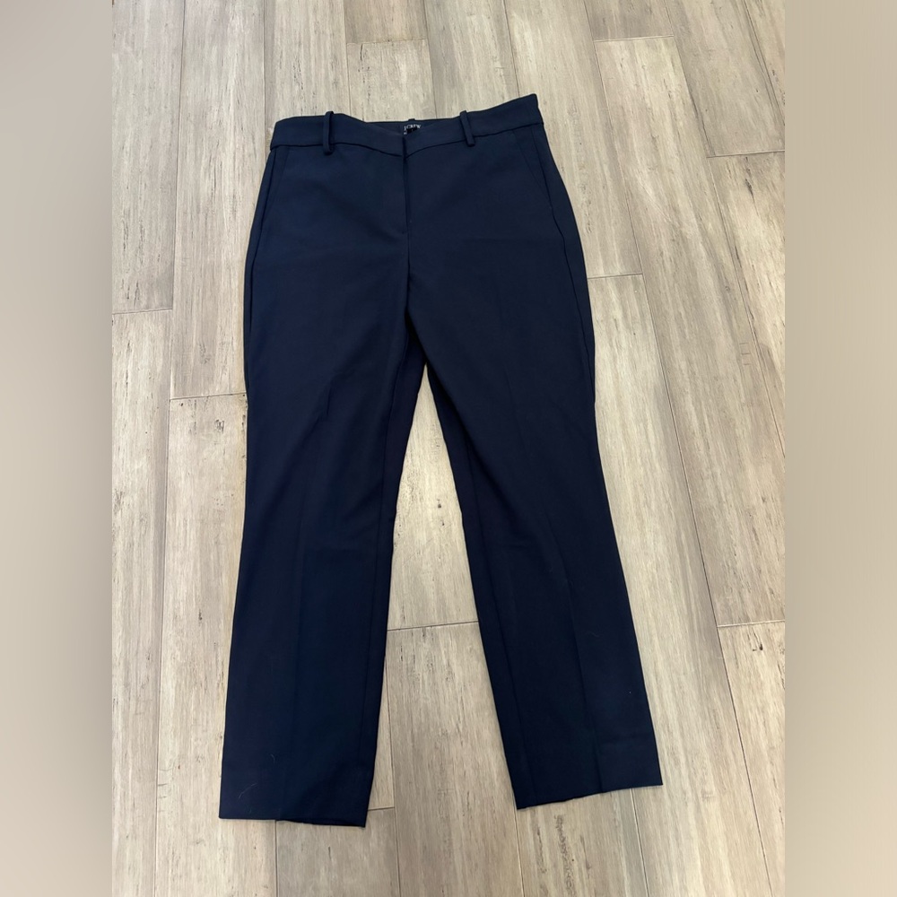 J. Crew Blue Ruby Crop Ankle Pants